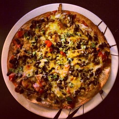 Personal Mexican Pizza | FoodosaurusRex.com
