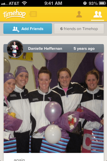 Senior meet... can't believe that was 5 years ago!