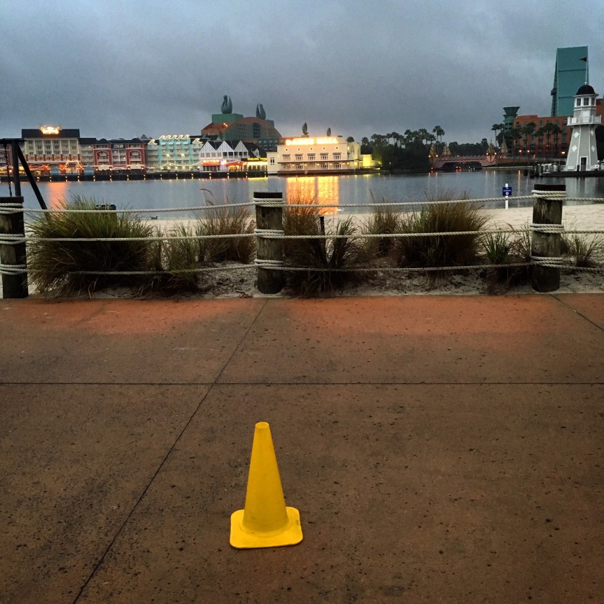 Perks of staying at a hotel on the race course... perfect spot to spectate!