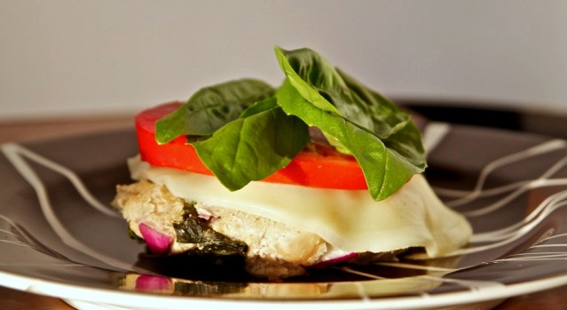 White Bean Basil Burger | FoodosaurusRex.com